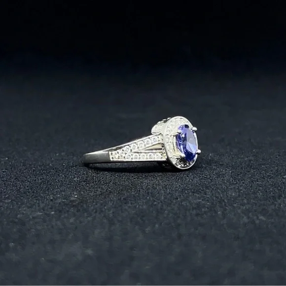 SAPPHIRE RING (SOLID SILVER) - Picture 4 of 5